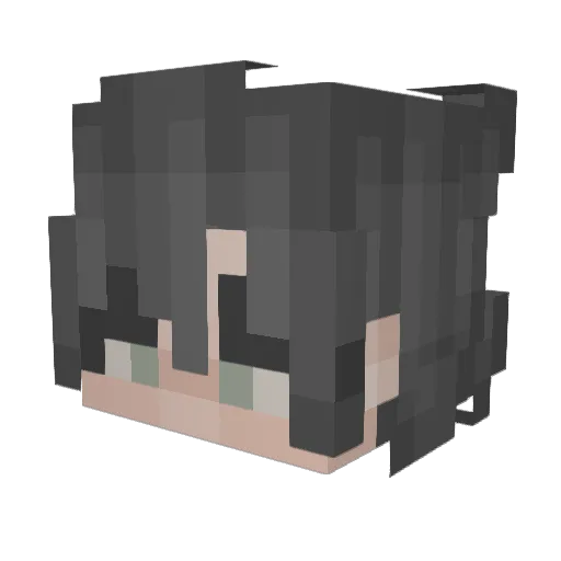 GetYou Minecraft avatar head, 3D render
