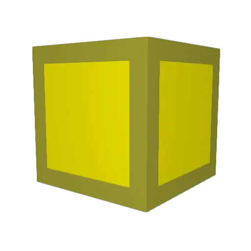Getrunked Minecraft avatar head, 3D render