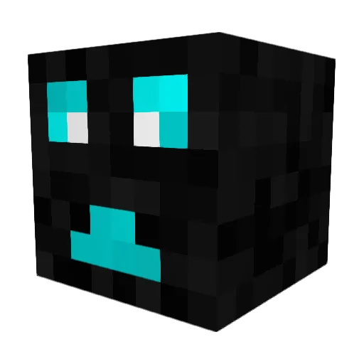 Getslain34 Minecraft avatar head, 3D render