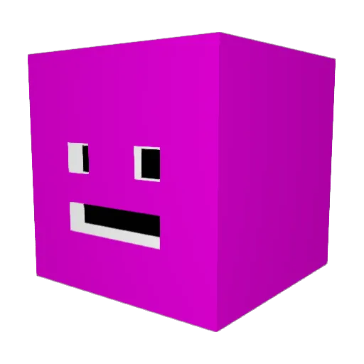 Geunbin_YEE Minecraft avatar head, 3D render