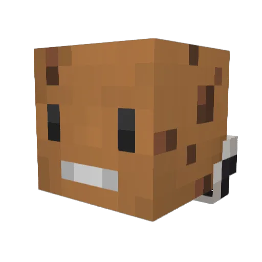 GevrekAdamYT Minecraft avatar head, 3D render