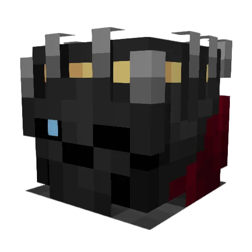 Gfalcon2342 Minecraft avatar head, 3D render