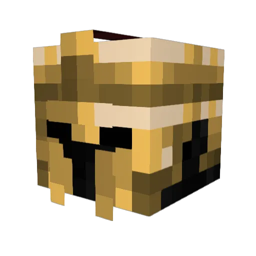 Ggl101 Minecraft avatar head, 3D render
