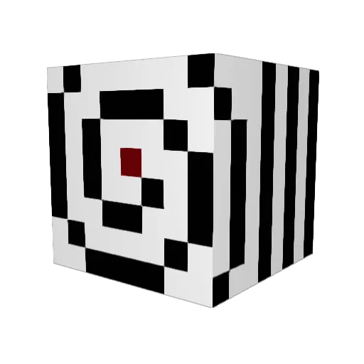 Gh0stDawn Minecraft avatar head, 3D render