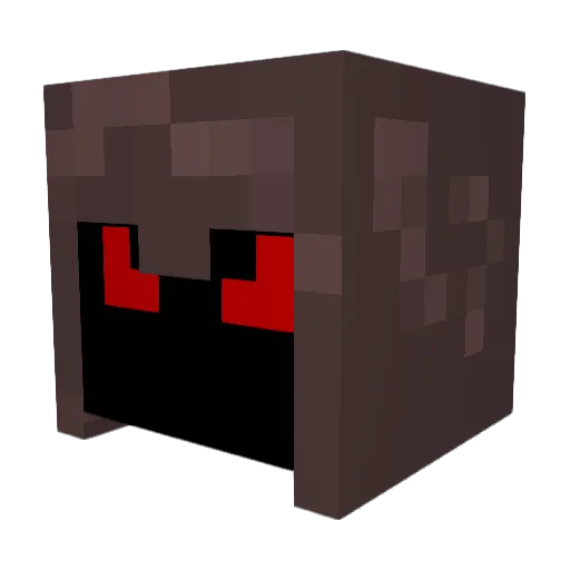 Gh0stYeet Minecraft avatar head, 3D render