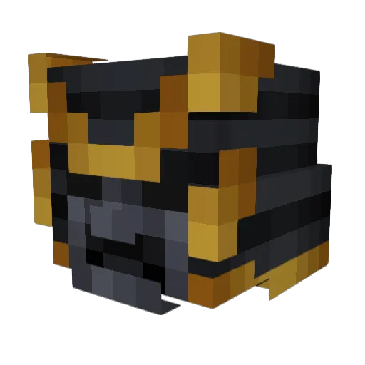 Gh0st_05 Minecraft avatar head, 3D render
