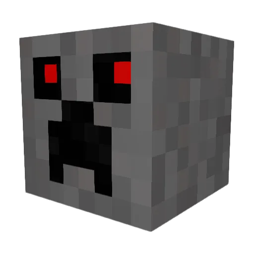 Gh7stFucksHoes Minecraft avatar head, 3D render