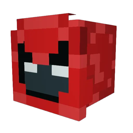 Gharp5200 Minecraft avatar head, 3D render