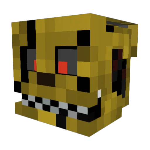 Ghastbusters13 Minecraft avatar head, 3D render