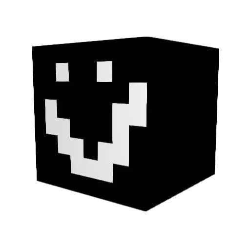 GhastlySmile314 Minecraft avatar head, 3D render