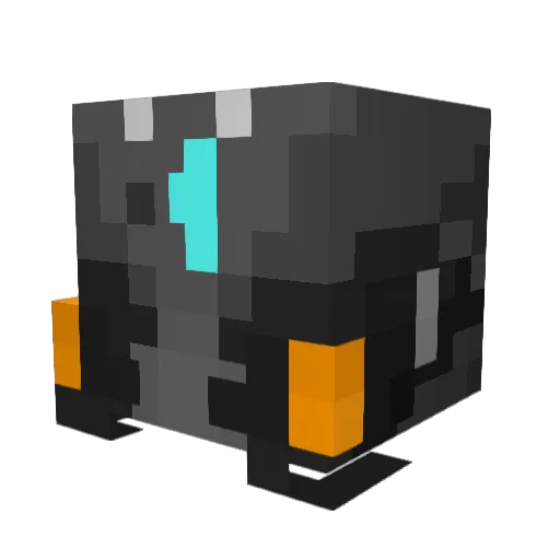 Ghawk7 Minecraft avatar head, 3D render