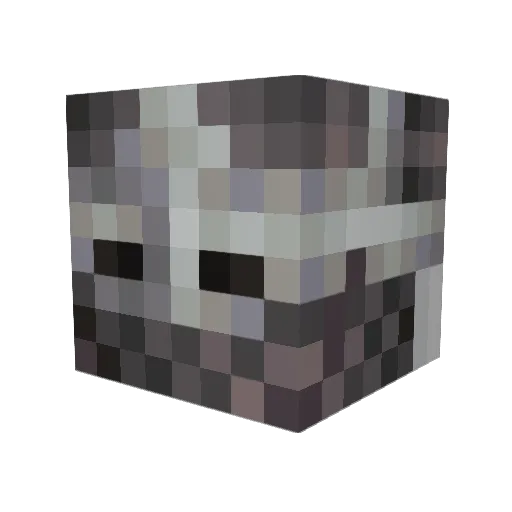 Ghazt3 Minecraft avatar head, 3D render