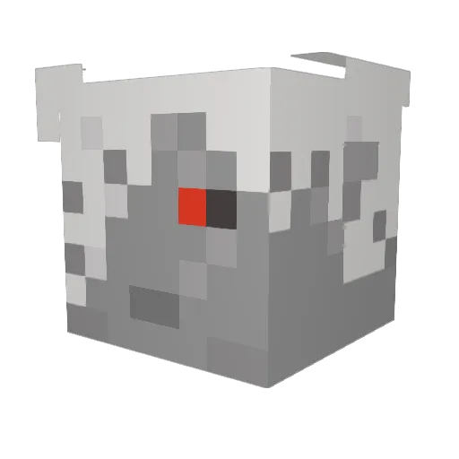 GheistCPT Minecraft avatar head, 3D render