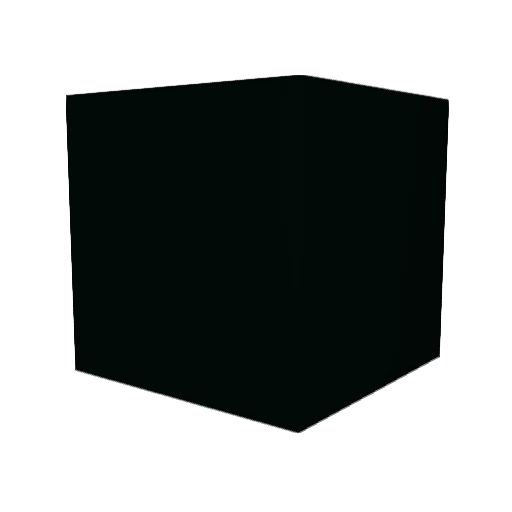 Gheltt Minecraft avatar head, 3D render