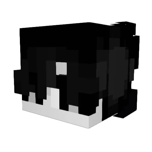 Ghetto1010 Minecraft avatar head, 3D render