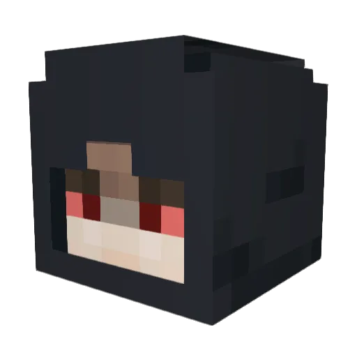 Ghiath2010 Minecraft avatar head, 3D render