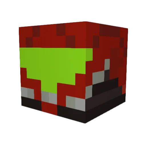 Ghor76 Minecraft avatar head, 3D render