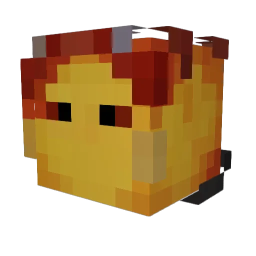 GhostBro949 Minecraft avatar head, 3D render