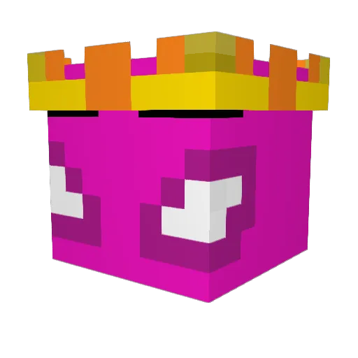 GhostBusteer Minecraft avatar head, 3D render