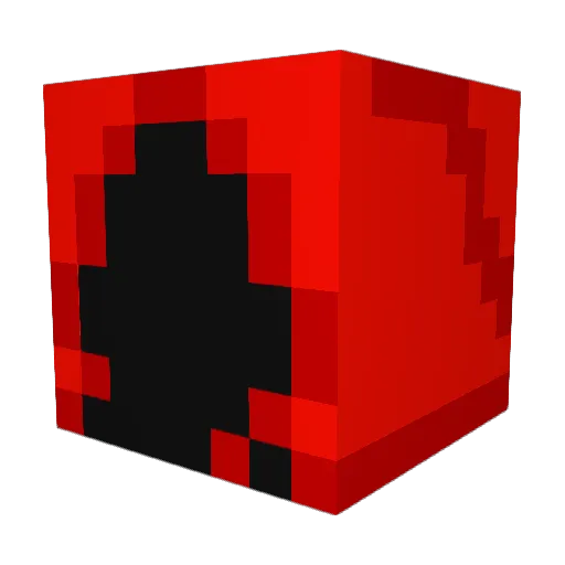 GhostCheddar Minecraft avatar head, 3D render