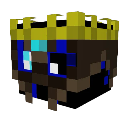 GhostCommander22 Minecraft avatar head, 3D render