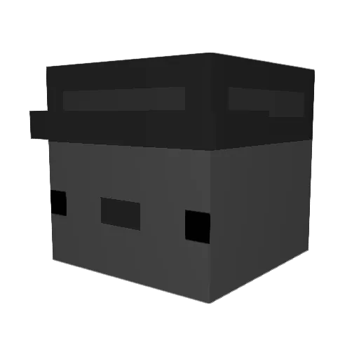 GhostEricYT Minecraft avatar head, 3D render