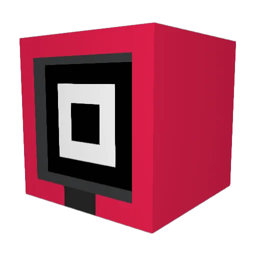 GhostFace2011 Minecraft avatar head, 3D render