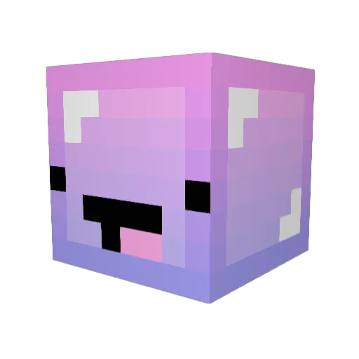 GhostGreemCJ Minecraft avatar head, 3D render