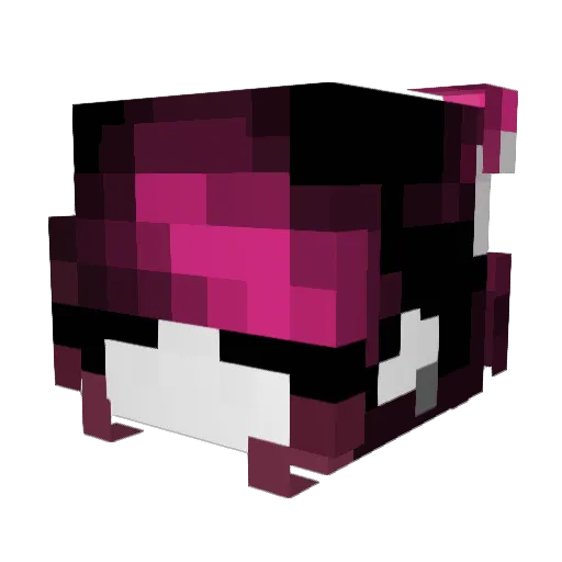 GhostGutzz Minecraft avatar head, 3D render