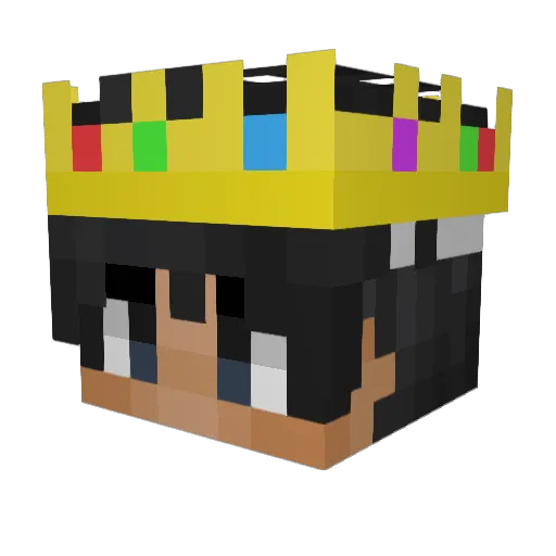 GhostJoss69 Minecraft avatar head, 3D render