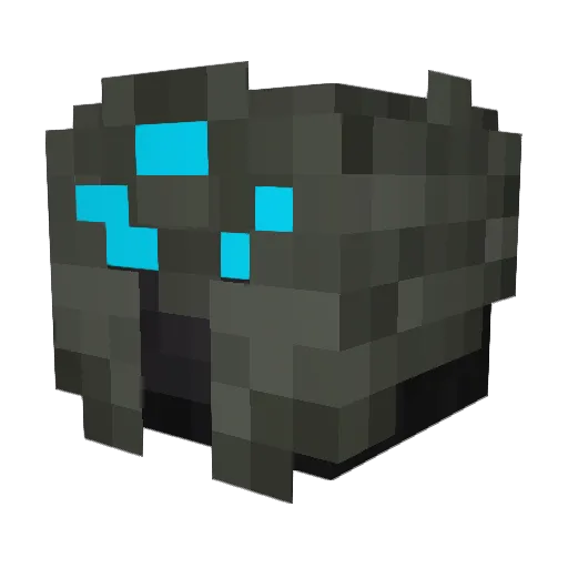 GhostKillerHD Minecraft avatar head, 3D render