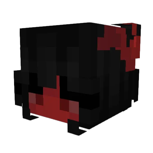 GhostKnight151 Minecraft avatar head, 3D render