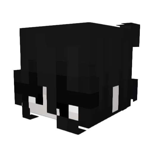 GhostMoth22 Minecraft avatar head, 3D render