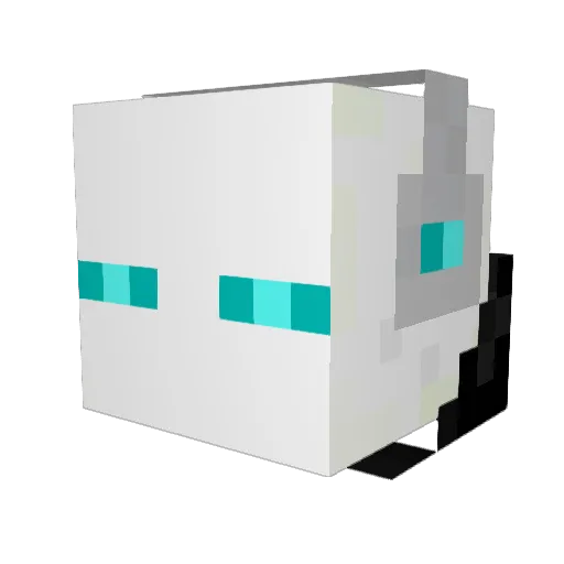 GhostRider9904 Minecraft avatar head, 3D render