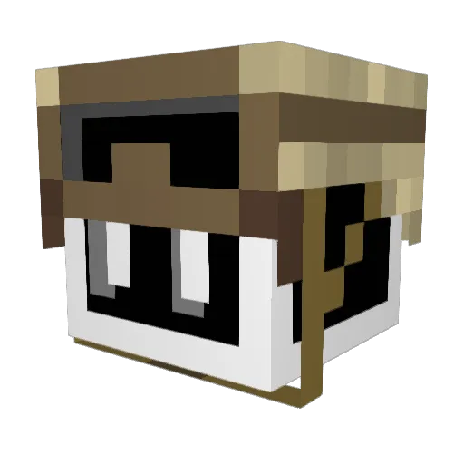 GhostSquadron Minecraft avatar head, 3D render