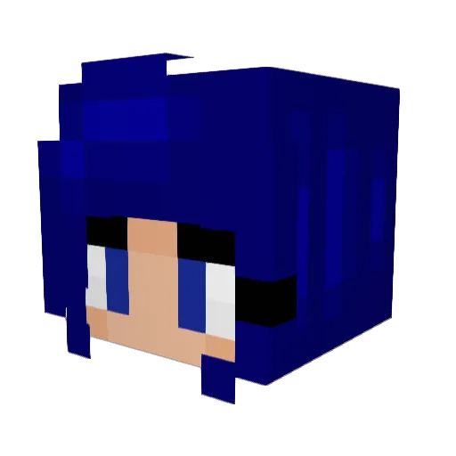 GhostTyrtle420 Minecraft avatar head, 3D render