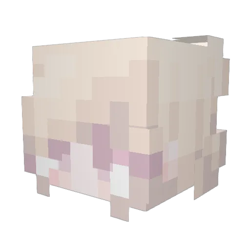 GhostZero66 Minecraft avatar head, 3D render
