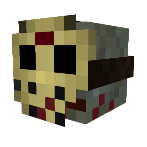 GhostZyn09 Minecraft avatar head, 3D render