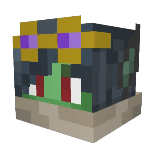 Ghost_Aegis Minecraft avatar head, 3D render