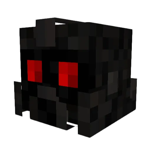 Ghost_Hand939 Minecraft avatar head, 3D render