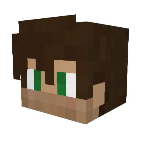 Ghost_Jason13 Minecraft avatar head, 3D render