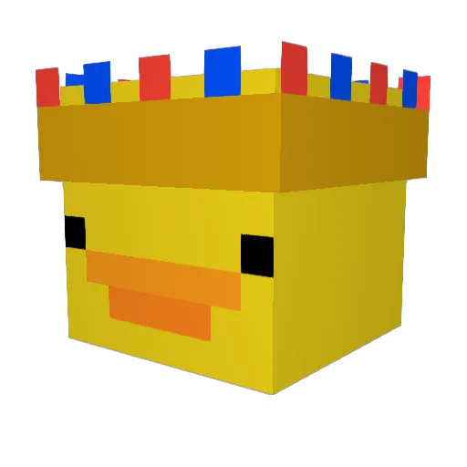 Ghost_Orchid9 Minecraft avatar head, 3D render