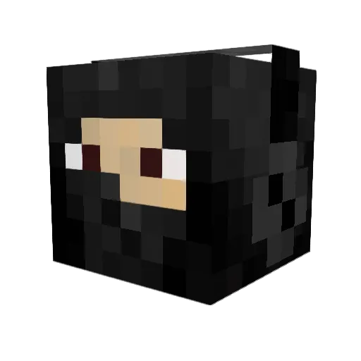 Ghost_Rider75 Minecraft avatar head, 3D render