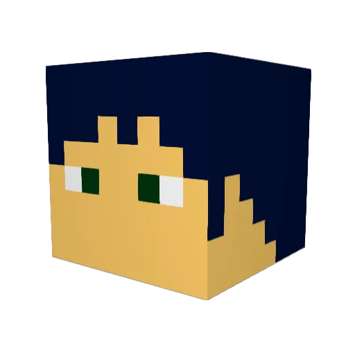 Ghost_Rider97 Minecraft avatar head, 3D render