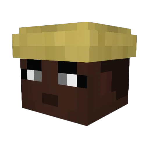 Ghost_Shura Minecraft avatar head, 3D render