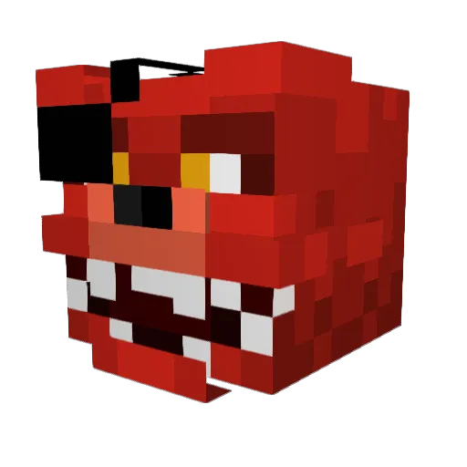 Ghost_tail91 Minecraft avatar head, 3D render