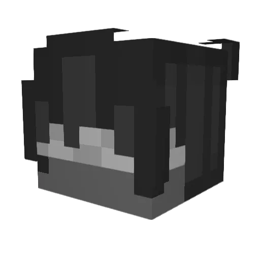 Ghostalt123 Minecraft avatar head, 3D render