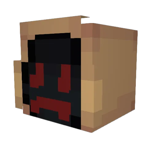 GhostenAutumn Minecraft avatar head, 3D render