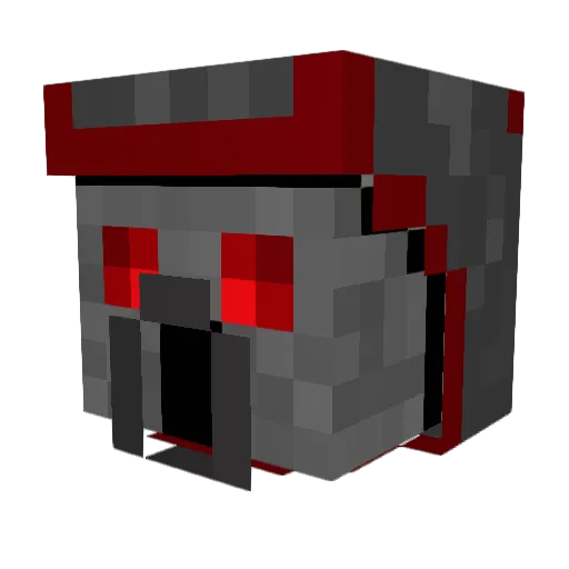 Ghostface2432 Minecraft avatar head, 3D render