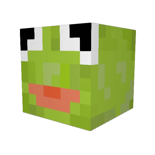 Ghostgamerjd Minecraft avatar head, 3D render